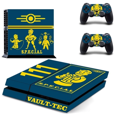 Vault Tec Special skin sticker for playstation 4 console a.. Vault Tec Special skin sticker for playstation 4 console a..