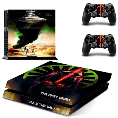 The First Order Rule the Galaxy skin sticker for playstation 4 console and two controllers