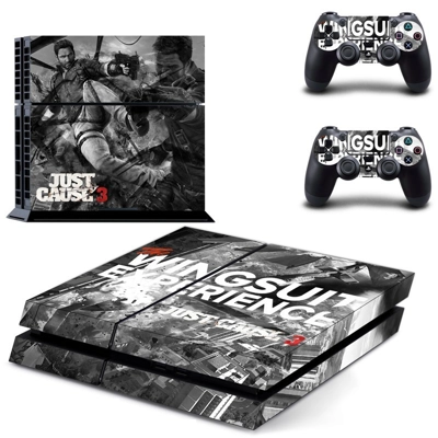 Just Cause 3 skin sticker for playstation 4 console and tw.. Just Cause 3 skin sticker for playstation 4 console and tw..