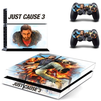 Just Cause 3 skin sticker for playstation 4 console and two controllers