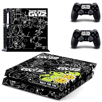 Plants Vs Zombies GW2 skin sticker for playstation 4 conso..