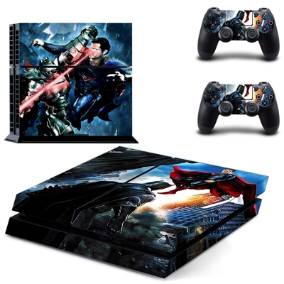 Batman vs Superman dawn skin sticker for playstation 4 con.. Batman vs Superman dawn skin sticker for playstation 4 con..