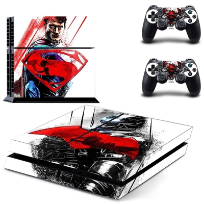 Batman V Superman skin sticker for playstation 4 console a.. Batman V Superman skin sticker for playstation 4 console a..