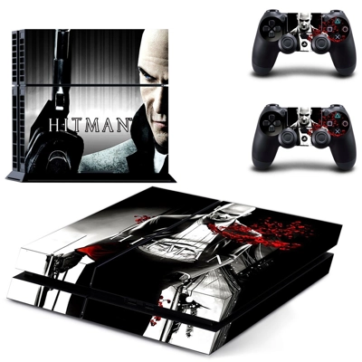 Hitman Contracts skin sticker for playstation 4 console an.. Hitman Contracts skin sticker for playstation 4 console an..