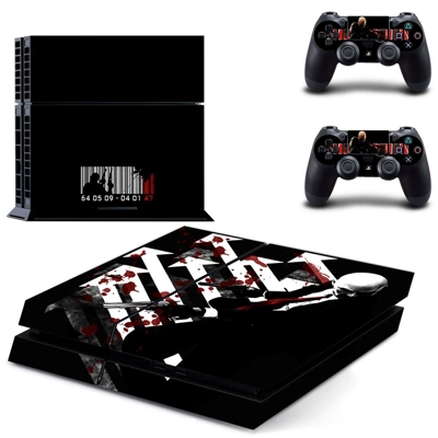Hitman Contracts skin sticker for playstation 4 console and two controllers