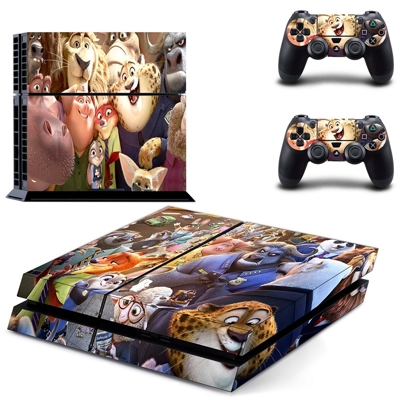 Animal United skin sticker for playstation 4 console and t.. Animal United skin sticker for playstation 4 console and t..