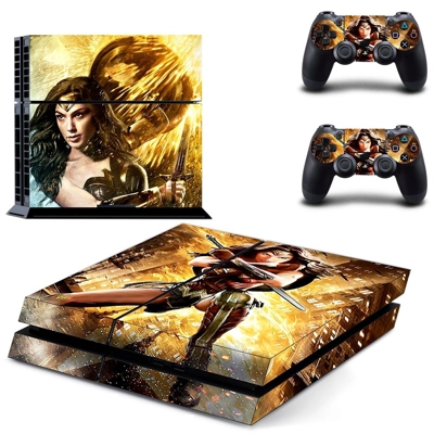 Batman V Superman skin sticker for playstation 4 console and two controllers