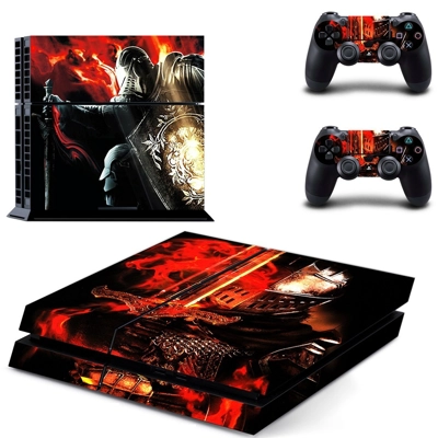 Dark Souls Knight skin sticker for playstation 4 console a.. Dark Souls Knight skin sticker for playstation 4 console a..