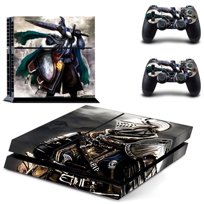 Dark Souls skin sticker for playstation 4 console and two controllers