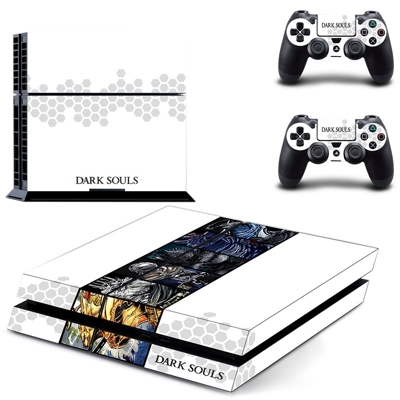 Dark Souls skin sticker for playstation 4 console and two controllers