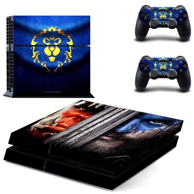 World of warcraft alliance skin sticker for playstation 4 .. World of warcraft alliance skin sticker for playstation 4 ..