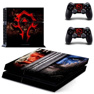 World of warcraft skin sticker for playstation 4 console a.. World of warcraft skin sticker for playstation 4 console a..