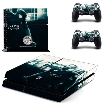 Leicester city skin sticker for playstation 4 console and .. Leicester city skin sticker for playstation 4 console and ..