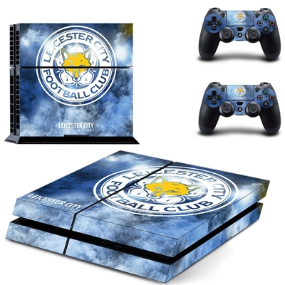Leicester City Football Club skin sticker for playstation .. Leicester City Football Club skin sticker for playstation ..