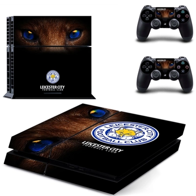 Leicester City Football Club skin sticker for playstation .. Leicester City Football Club skin sticker for playstation ..