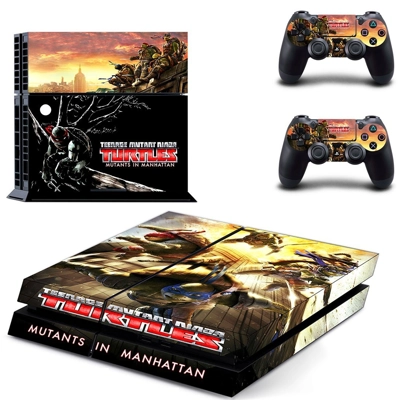 Teenage Mutant Ninja Turtles skin sticker for playstation .. Teenage Mutant Ninja Turtles skin sticker for playstation ..
