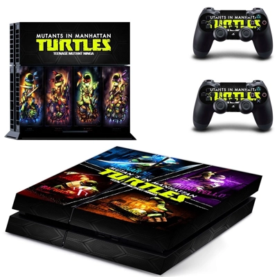 Mutans in Manhattan Turtles skin sticker for playstation 4.. Mutans in Manhattan Turtles skin sticker for playstation 4..