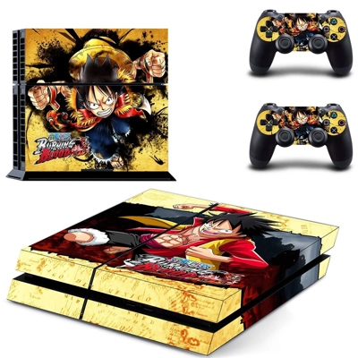 One Piece Burning Blood skin sticker for playstation 4 con.. One Piece Burning Blood skin sticker for playstation 4 con..
