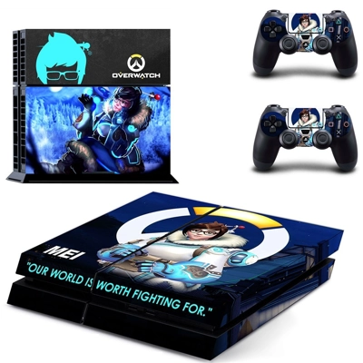OverWatch MEI skin sticker for playstation 4 console and t.. OverWatch MEI skin sticker for playstation 4 console and t..