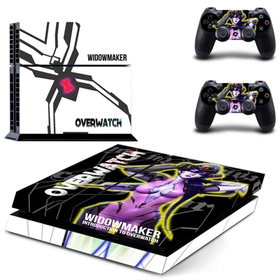 OverWatch Widowmaker skin sticker for playstation 4 consol..