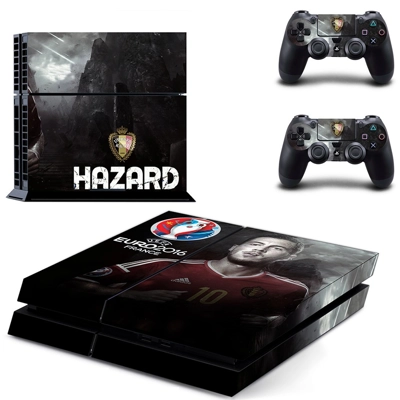 Euro 2016 skin sticker for playstation 4 console and two controllers