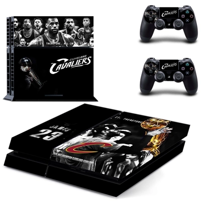Cleveland Cavaliers skin sticker for playstation 4 console.. Cleveland Cavaliers skin sticker for playstation 4 console..