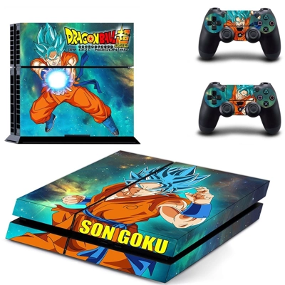 Dragon ball super skin sticker for playstation 4 console a..
