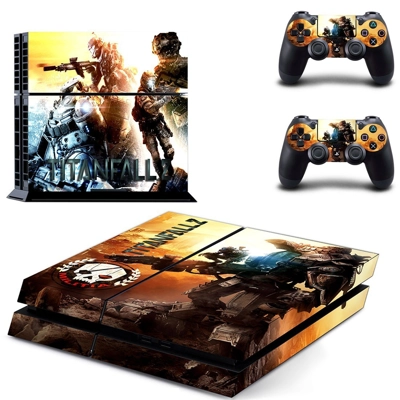 Titanfall 2 skin sticker for playstation 4 console and two.. Titanfall 2 skin sticker for playstation 4 console and two..