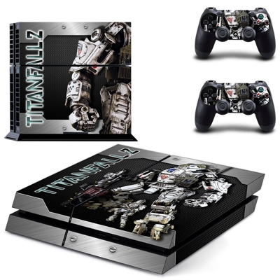 Titanfall 2 skin sticker for playstation 4 console and two.. Titanfall 2 skin sticker for playstation 4 console and two..