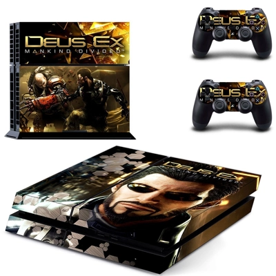 Deus ex mankind divided skin sticker for playstation 4 con.. Deus ex mankind divided skin sticker for playstation 4 con..