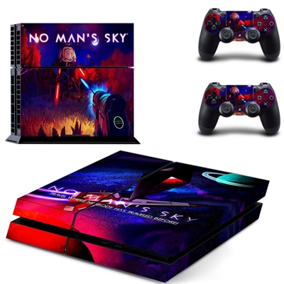 No man's sky skin sticker for playstation 4 console and tw.. No man's sky skin sticker for playstation 4 console and tw..