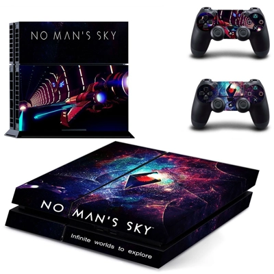 No man's sky skin sticker for playstation 4 console and tw..