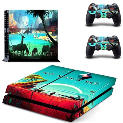 No man's sky skin sticker for playstation 4 console and tw..