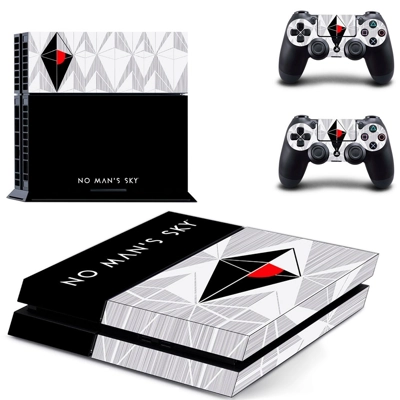 No man's sky skin sticker for playstation 4 console and two controllers