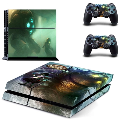 Bioshock Big daddy skin sticker for playstation 4 console ..