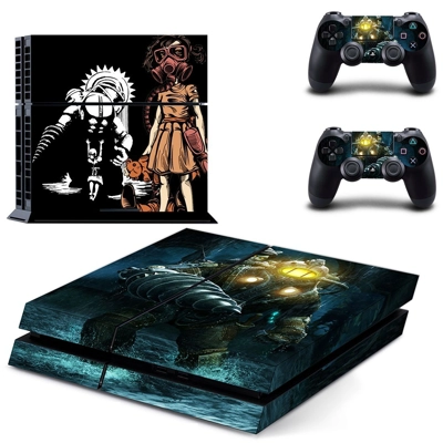 Bioshock Big daddy skin sticker for playstation 4 console .. Bioshock Big daddy skin sticker for playstation 4 console ..