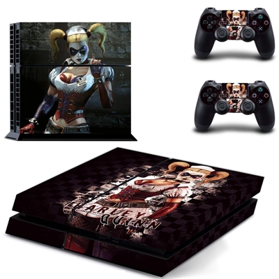 Harley Quin skin sticker for playstation 4 console and two.. Harley Quin skin sticker for playstation 4 console and two..