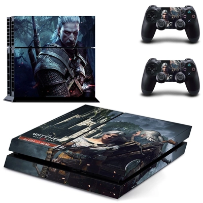 The Witcher Wild Hunt skin sticker for playstation 4 conso.. The Witcher Wild Hunt skin sticker for playstation 4 conso..