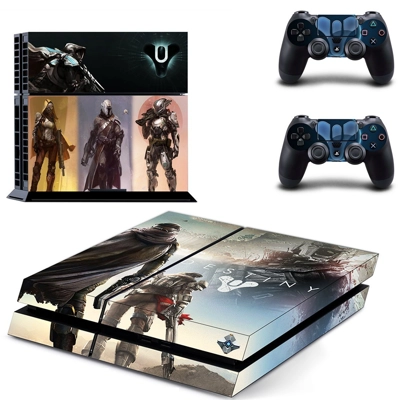 Destiny Video game skin sticker for playstation 4 console and two controllers