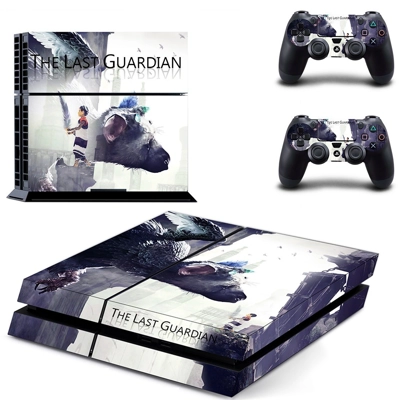 The Last Guardian skin sticker for playstation 4 console and two controllers