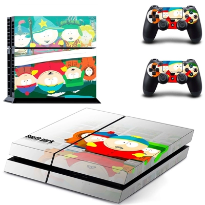 South Park skin sticker for playstation 4 console and two .. South Park skin sticker for playstation 4 console and two ..
