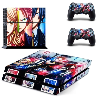Fairy Tail skin sticker for playstation 4 console and two ..