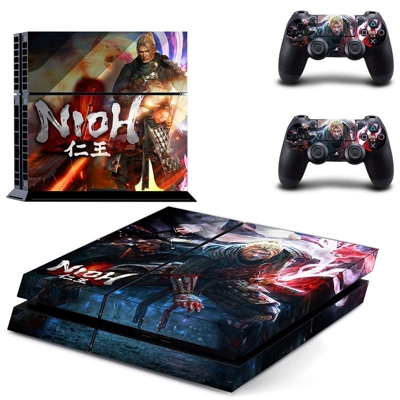 Nioh skin sticker for playstation 4 console and two contro.. Nioh skin sticker for playstation 4 console and two contro..