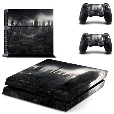 Abandoned City skin sticker for playstation 4 console and ..