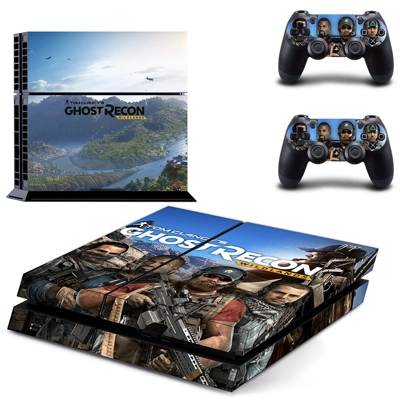 Ghost Recon Wild Lands skin sticker for playstation 4 console and two controllers