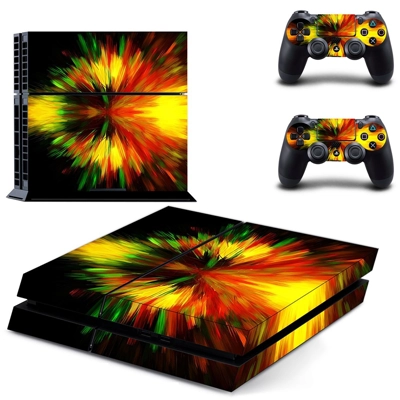 Big Bang Blast skin sticker for playstation 4 console and two controllers