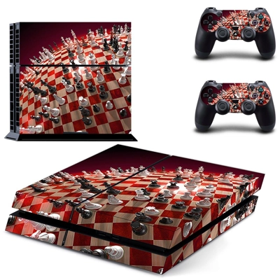 Chess Board skin sticker for playstation 4 console and two.. Chess Board skin sticker for playstation 4 console and two..