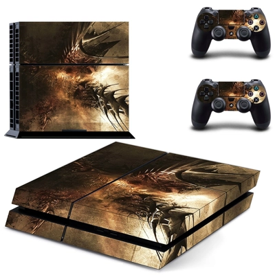Dry Tree Brance skin sticker for playstation 4 console and two controllers