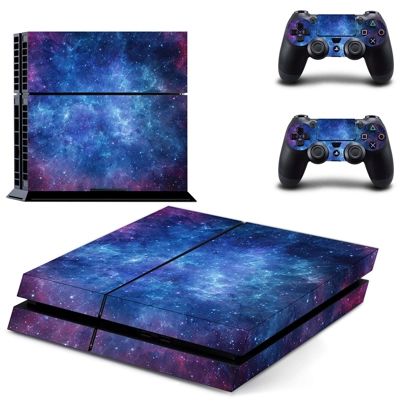 Sky Stars skin sticker for playstation 4 console and two controllers