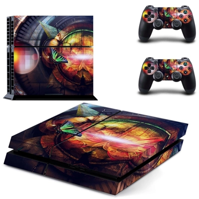 Browsing Technology skin sticker for playstation 4 console and two controllers